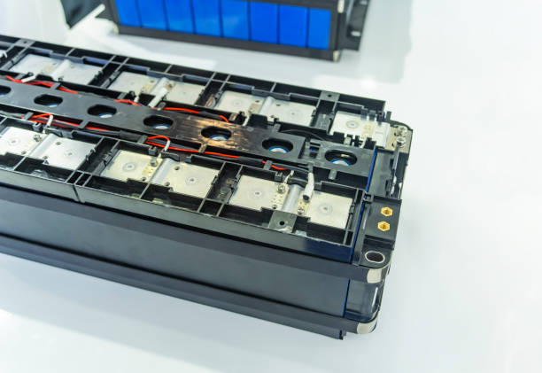 istock Lithium ion industrial high current batteries 1493065315