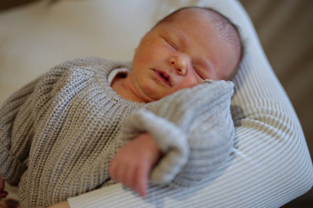 istock Newborn baby girl 1493068592