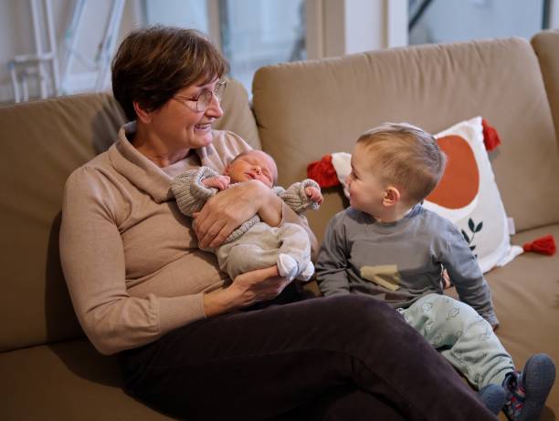istock Grandmother with her grandchildren 1493068600