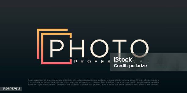 Vector Photo Logo Photo Logo Design Vector Template Stock Illustration - Download Image ...