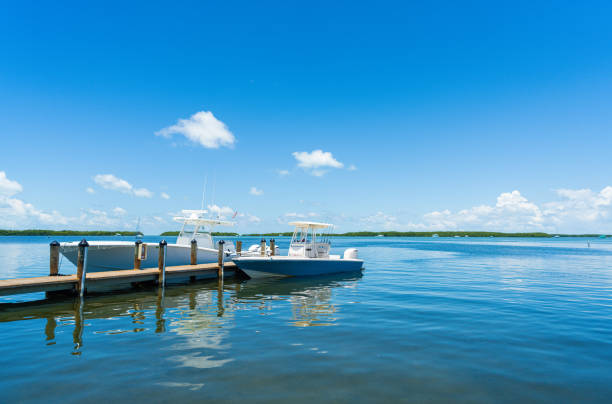 IslaMorada, Florida keys - two boats docked
