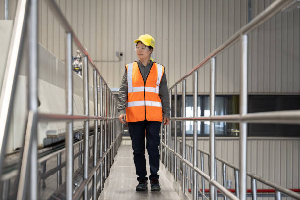 istock A female technician works in an industrial factory 1493074729