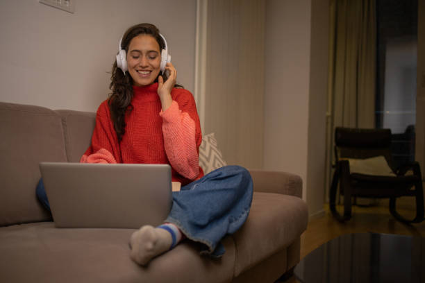 istock Young woman working from home 1493080477