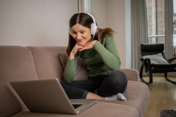 istock Young woman working from home 1493081078