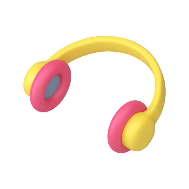 istock Headphones stereo electronic device music listening equipment 3d icon realistic vector illustration 1493087405