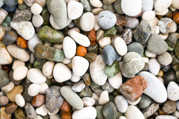 istock Close-up of the pebble beach. Pebbles as a background. 1493095243