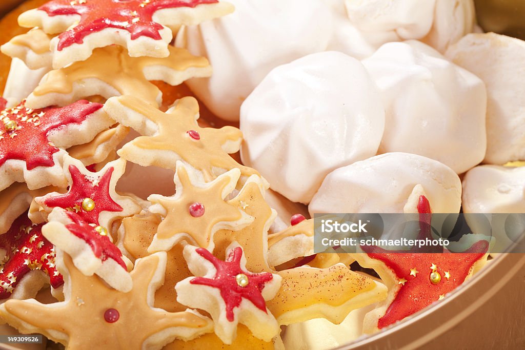 Biscotto di Natale mix - Foto stock royalty-free di Biscotto di pasta frolla