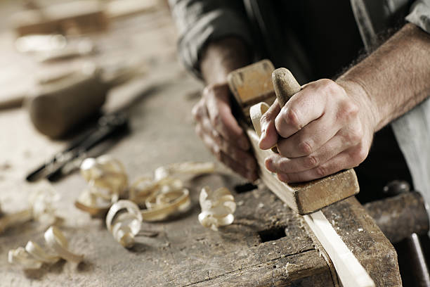 istock hands of a craftsman 149309759