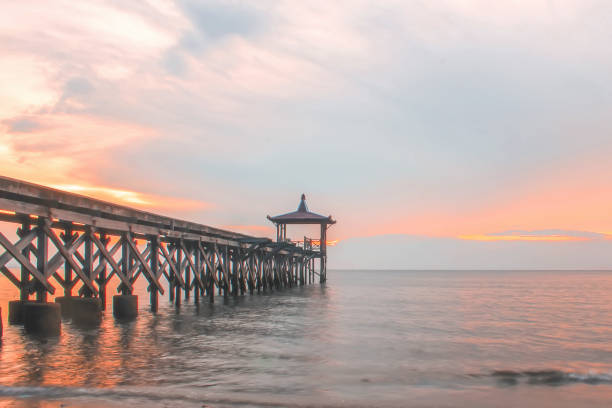 istock Panorama of Situbondo White Sand Pier 1493098664