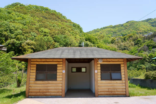 istock Entrance to a public restroom 1493108299