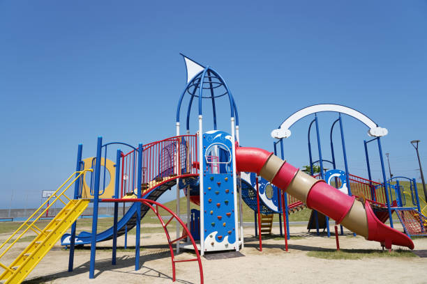 istock Children playground in park 1493116661