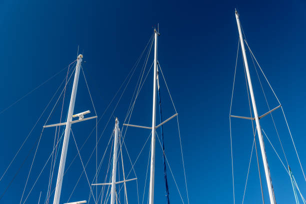 istock several masts of a yacht without sails 1493119112