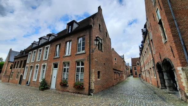 istock Groot Begijnhof in Leuven, Belgium 1493121236