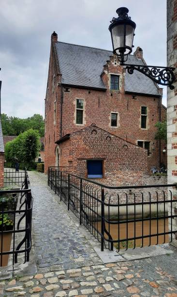 istock Groot Begijnhof in Leuven, Belgium 1493121283