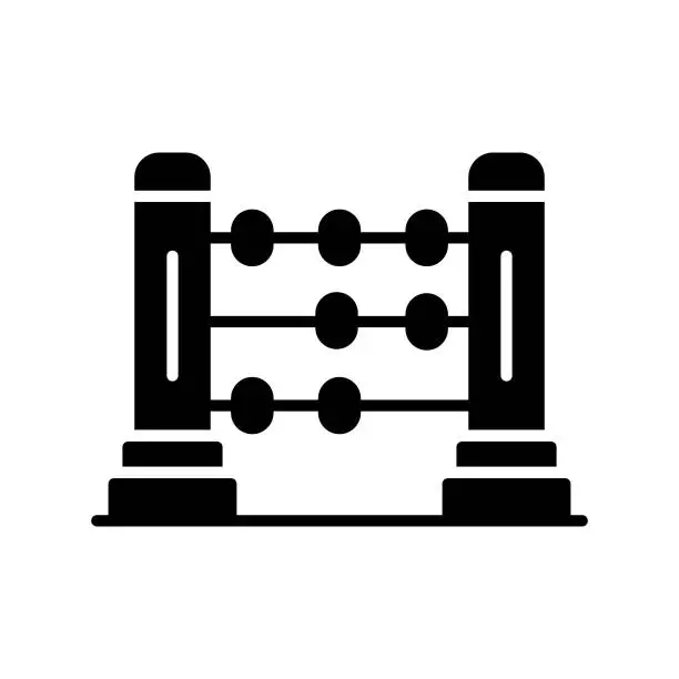 Vector illustration of Abacus Icon