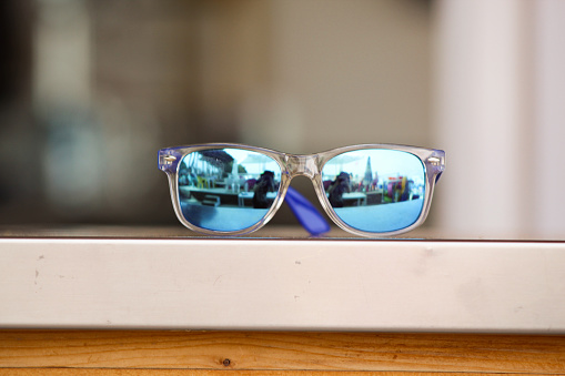 Close up of sunglasses