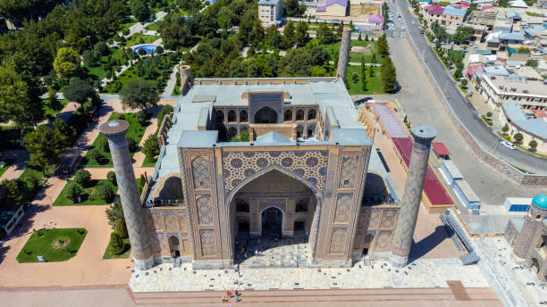 istock Registan Square in Samarkand Uzbekistan 1493136567