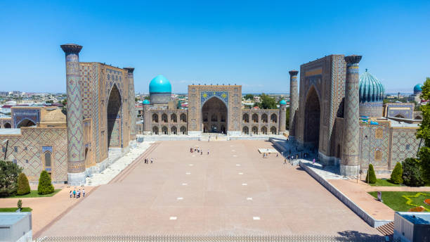 istock Registan Square in Samarkand Uzbekistan 1493136868