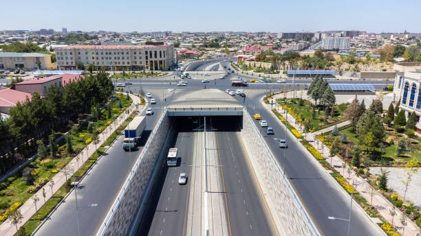istock Aerial view of Samarkand city 1493137697