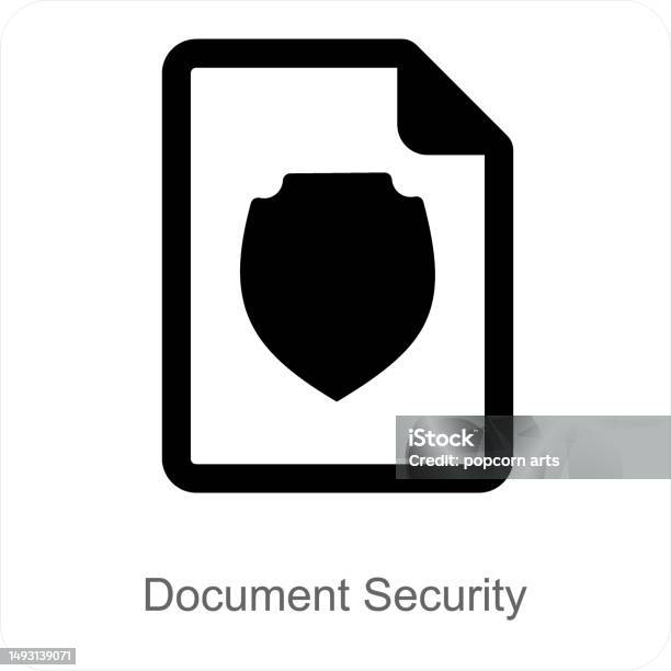 Document Security Stock Illustration - Download Image Now - Concepts ...