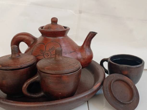istock tea cup and kettle chinese japanese 1493140816