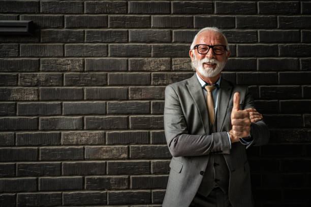 istock A mature businessman who attracts attention with his timeless elegance. 1493159284