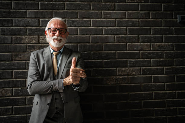 istock A mature businessman who attracts attention with his timeless elegance. 1493159489