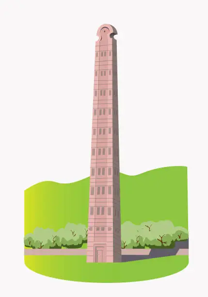 Vector illustration of Obelisk