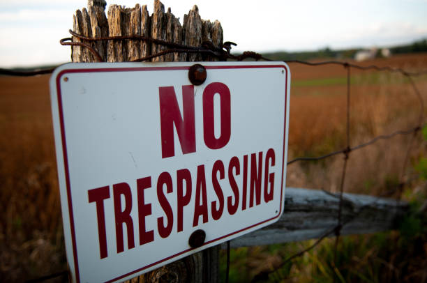 istock Private Property No Trespassing Violators Will Be Prosecuted 1493166924