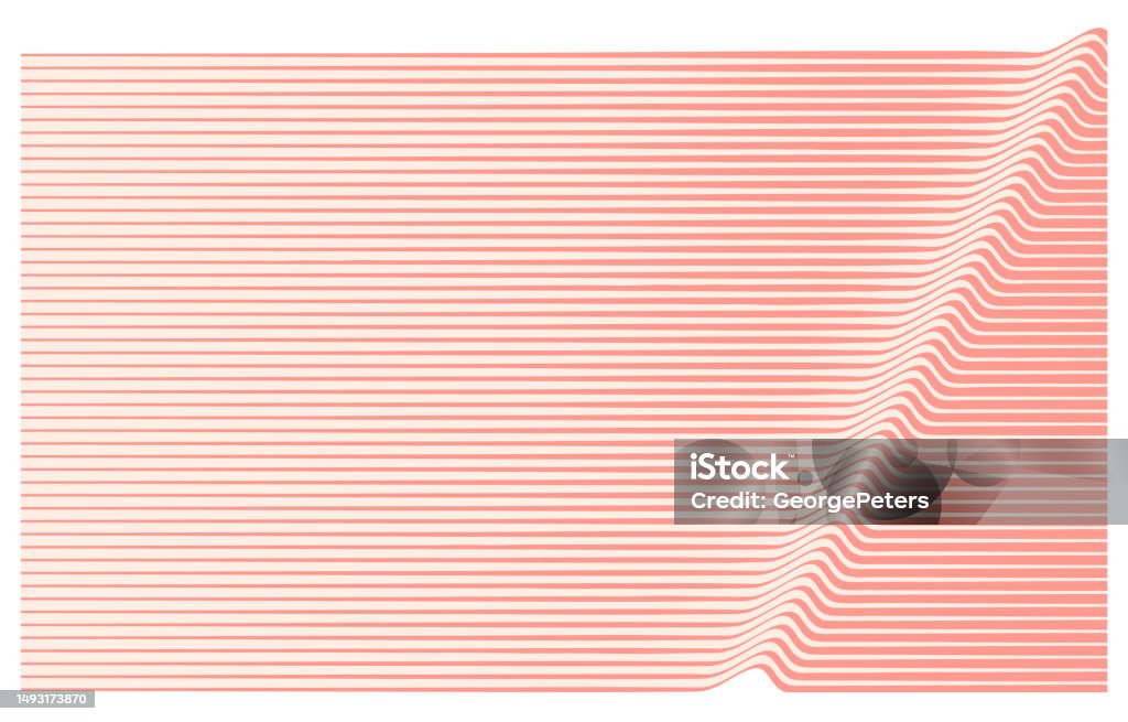 Computer Background Horizontal Pattern Technology Background With Horizontal Stripes Stock Illustration ...