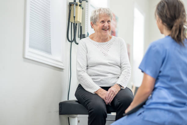 istock Senior at a Medical Appointment 1493183277