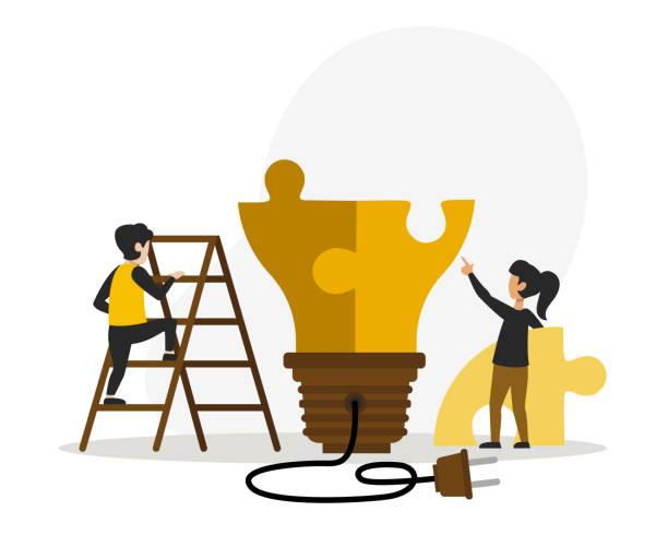 istock Team of employees involved in brainstorming session 1493192688