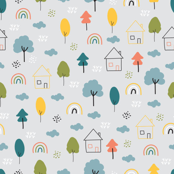 Babyish Pattern 60+ Empty Teenager Bedroom Stock Illustrations, Royalty-Free Vector ...