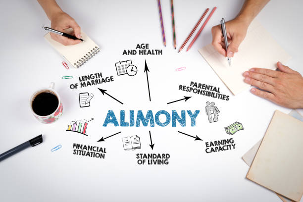 istock Alimony Concept. The meeting at the white office table 1493223184
