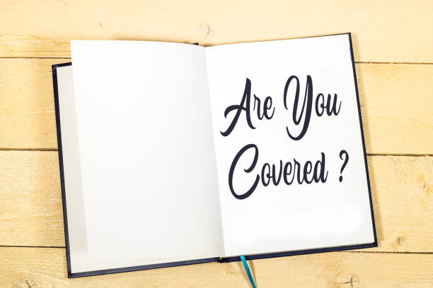 istock Are You Covered? Insurance concept on notebook 1493231731