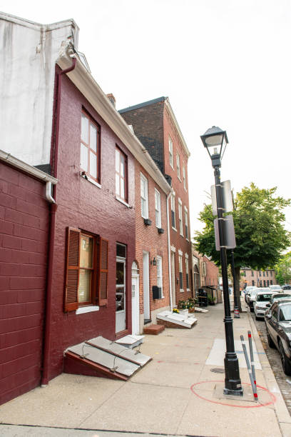 istock Row Houses Baltimore Historic District 1493238126