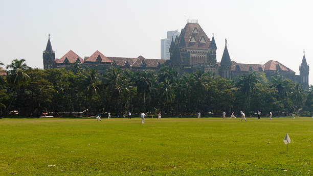 istock People playing cricket at the Oval Maiden, Mumbai, India 1493240124