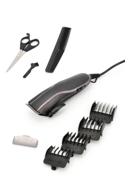 istock Electric hair trimmer on white background. 1493269518