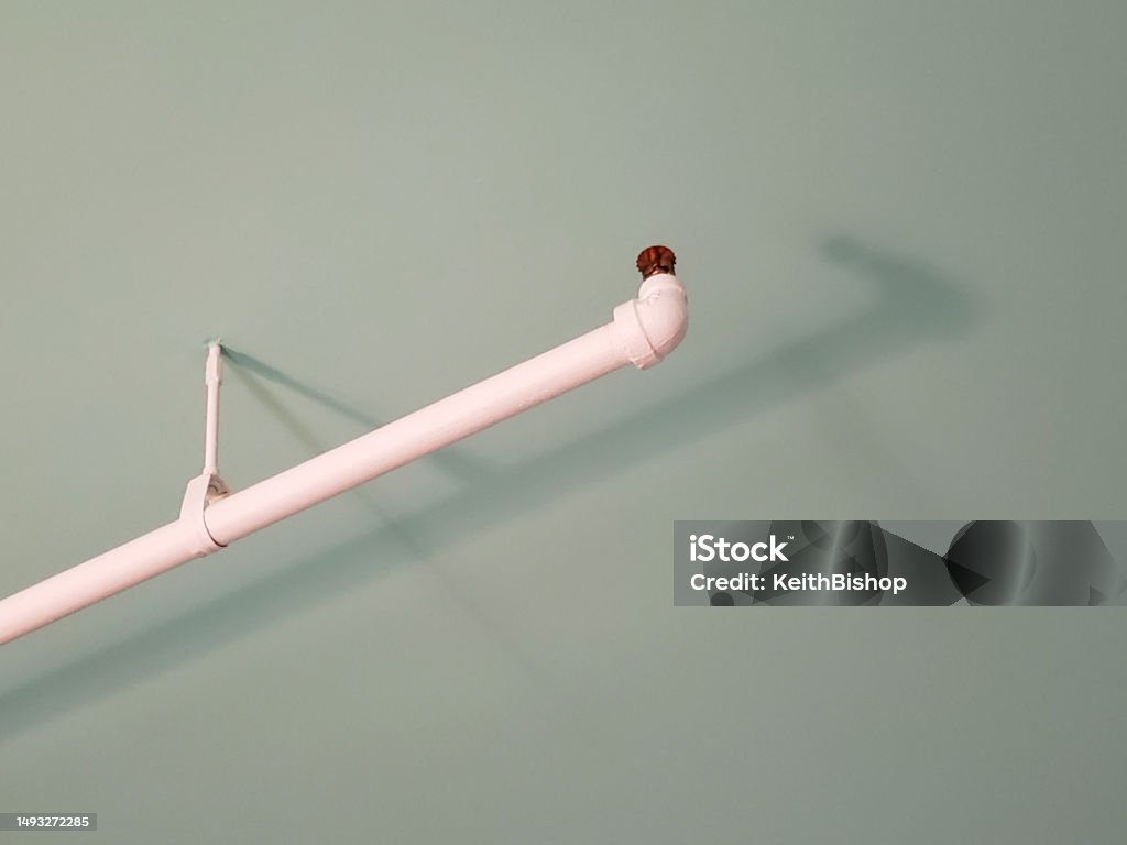 Antique Fire Sprinkler System Stock Photo - Download Image Now