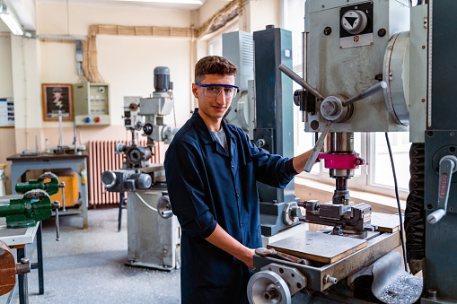 portrait of  technical vocational training  student