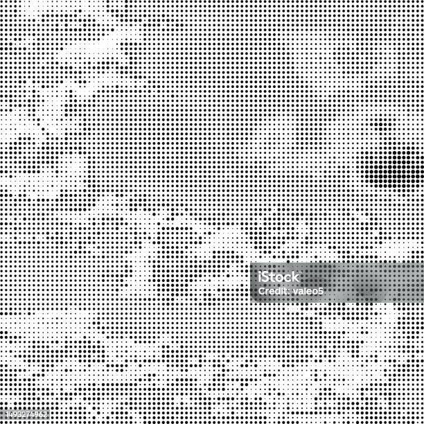 White Point Pattern Halftone Vector Halftone Pattern Set Of Dots Dotted Texture On White Background ...