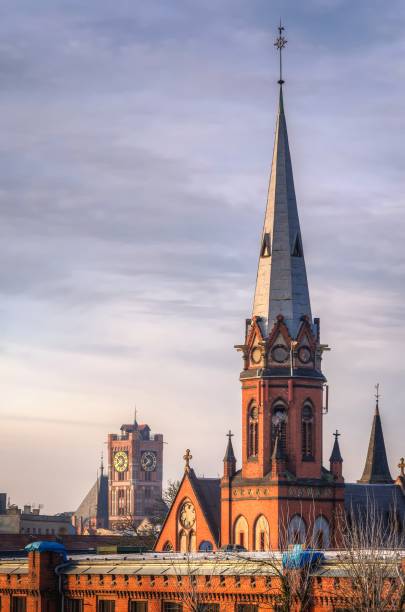 istock Panorama of Torun, old medieval town in Poland. 1493277270