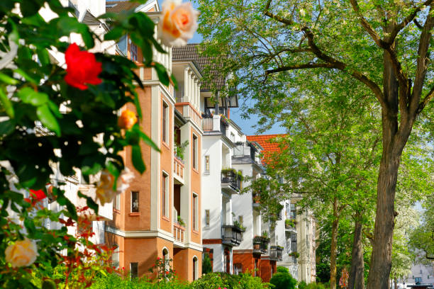 istock Historic Residential Buildings in Cologne 1493282366