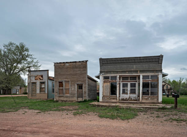 istock Abandoned Storefronts in Buffalo Gap, South Dakota 1493288175