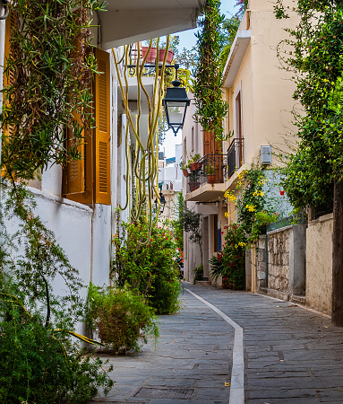 Street in the old town of Rethymno