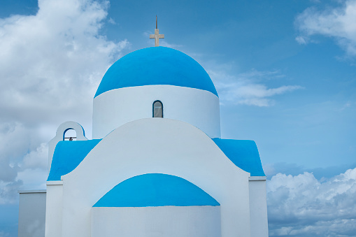 The church of Nikia village on the Greek island of Nisyros.