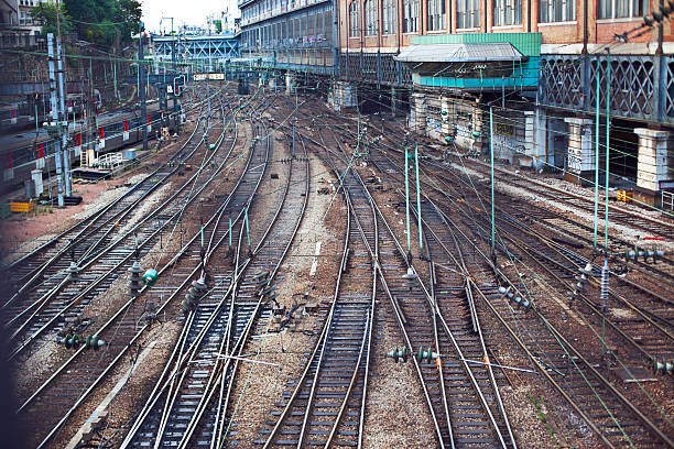 istock Paris France Train Track 149330968