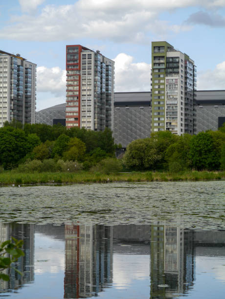 istock Buildings next to a lake during the summer 1493321140