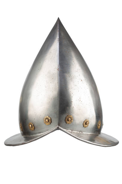 istock 17th century Spanish conquistador comb morion iron helmet 1493326433