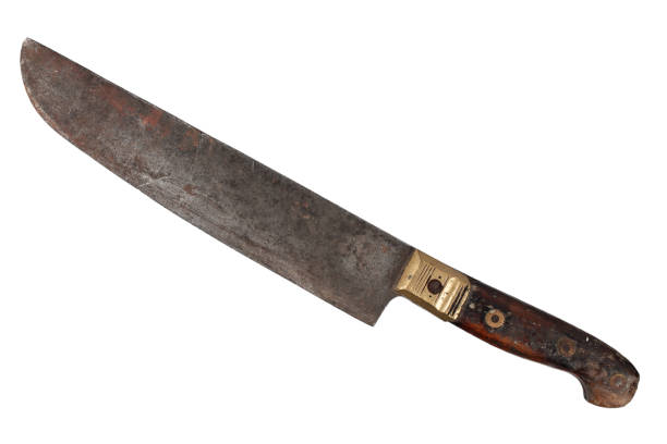 istock Retro vintage hunting knife 1493326902
